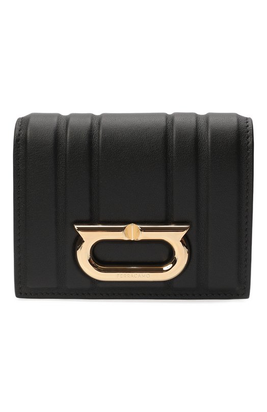 

Кожаное портмоне Ferragamo, Чёрный