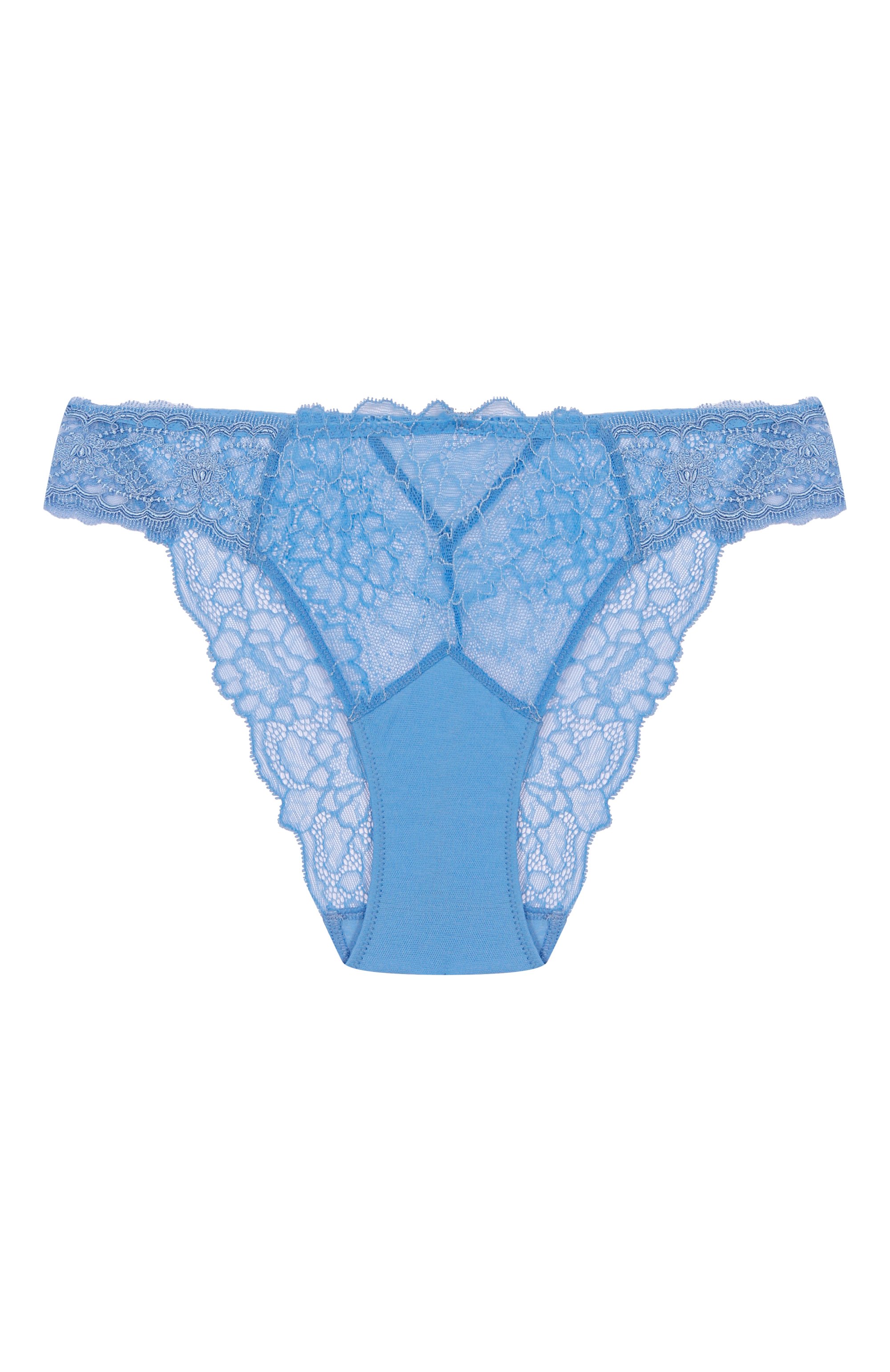 Трусы-слипы LISE CHARMEL голубого цвета по цене 17480 руб., арт. ACH0713, фото 1 Трусы-слипы LISE CHARMEL, арт. ACH0713, фото 1