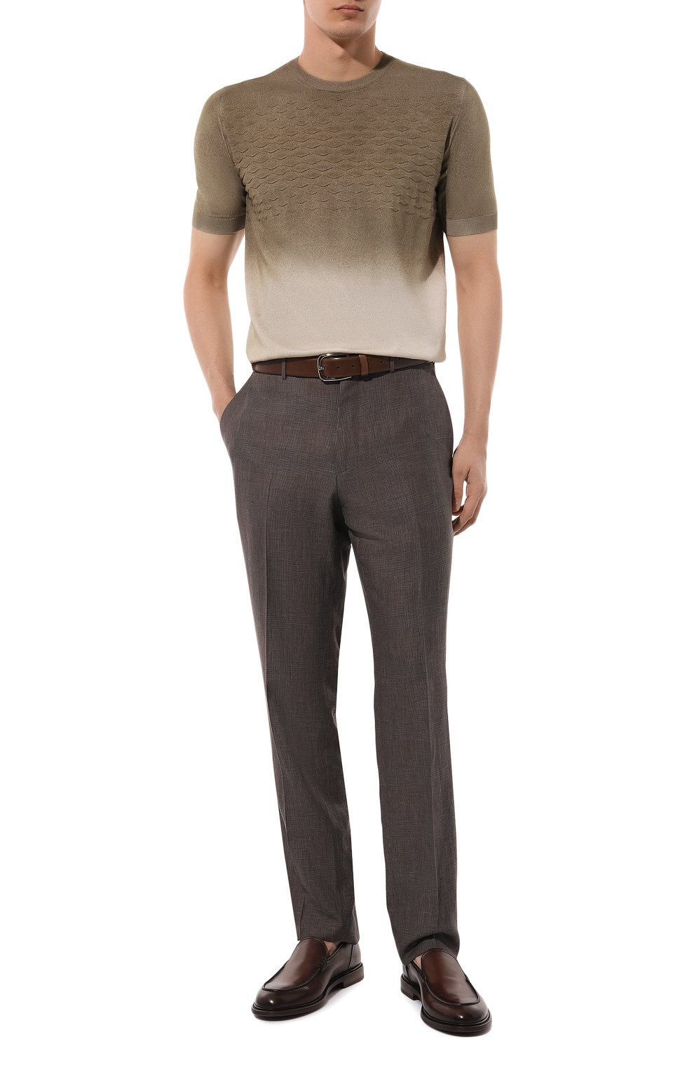 Джемпер из шелка и хлопка ZILLI, арт. KRN002M0145VCAS00, фото 2