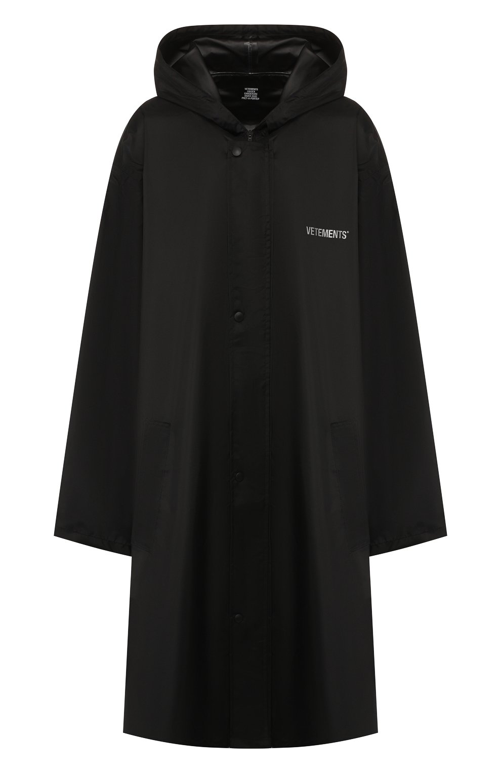 Плащ с ка пюшоном VETEMENTS, арт. UAH20JA807/W, фото 1