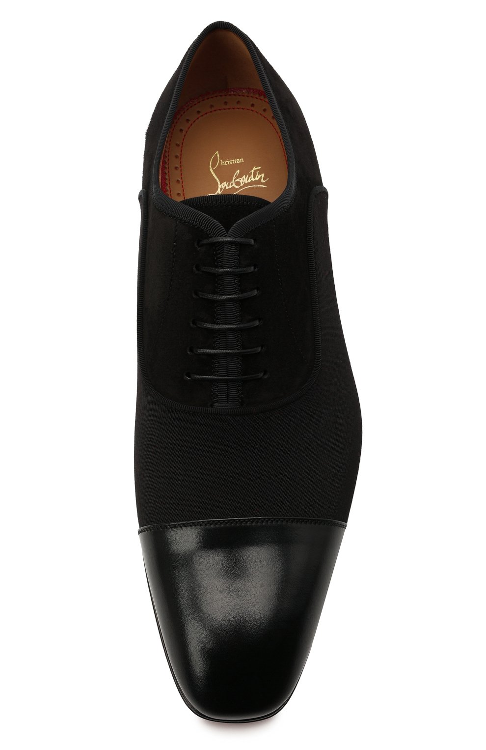 Комбинированные оксфорды greggo CHRISTIAN LOUBOUTIN, арт. 1210982/GREGG0 FLAT, фото 5
