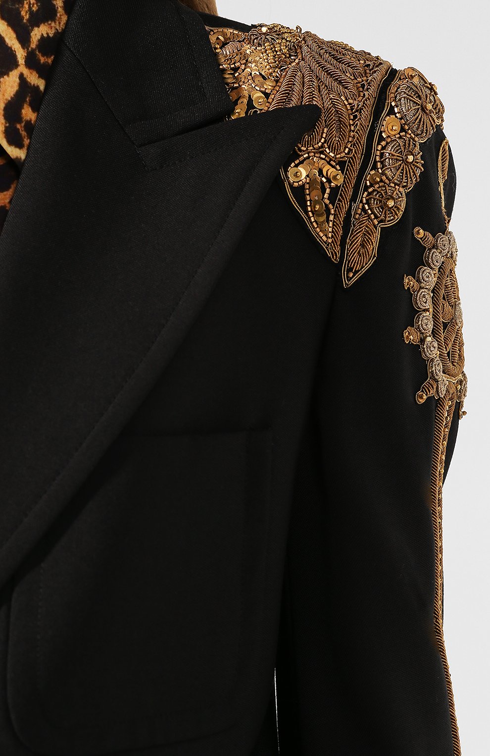 Двубортный жакет DRIES VAN NOTEN, арт. 201-10414-9034, фото 5