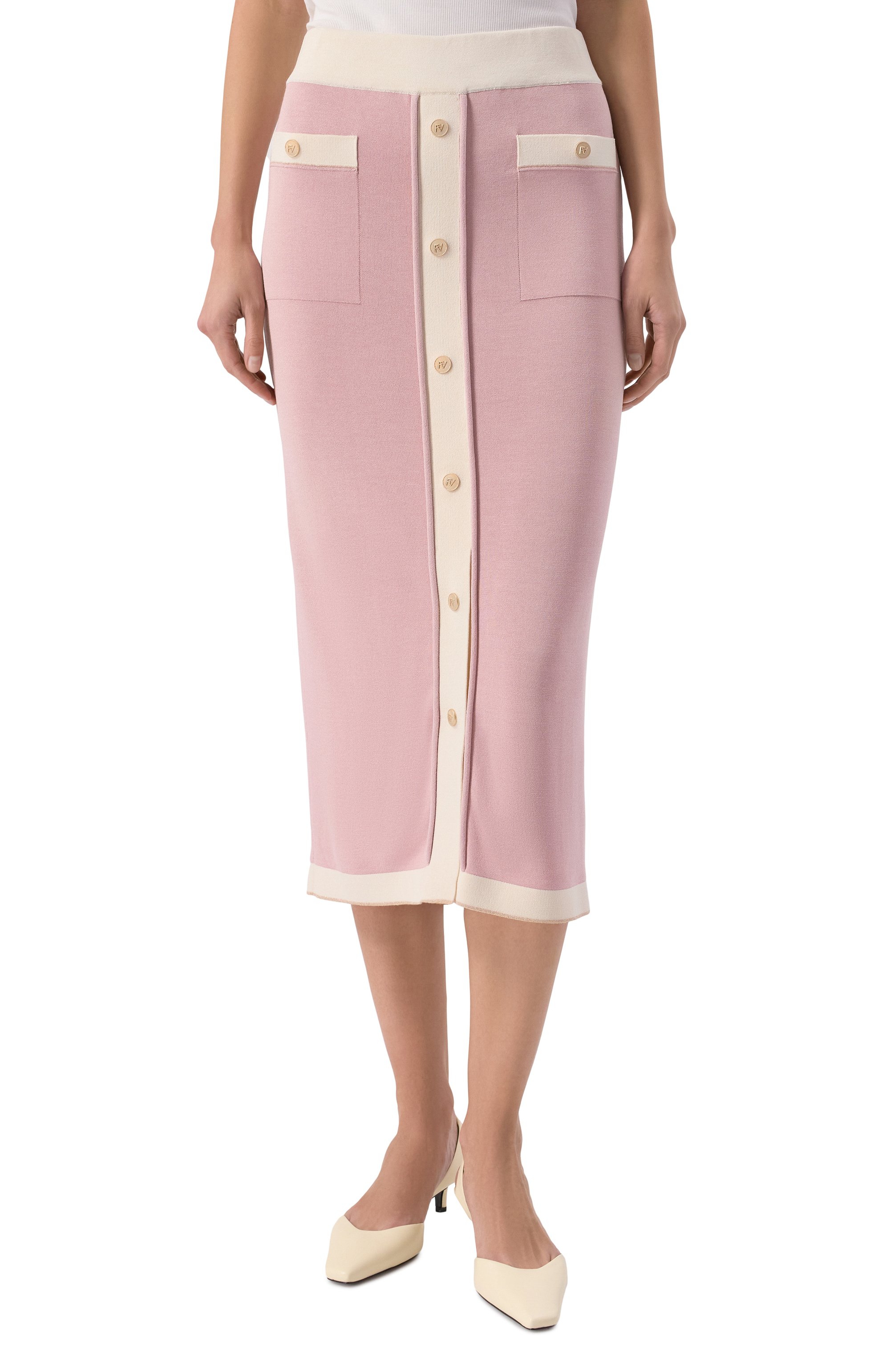 Юбка из шелка и вискозы FREEAGE, арт. S25.SK074.6079.601, фото 3