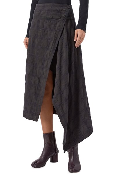 Юбка из шерсти и хлопка ANDREA YA'AQOV, арт. 25WT0K28/C0TT0N W00L, фото 3