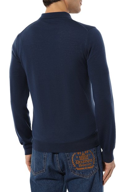 Шерстяное поло CORNELIANI, арт. 92M50F-3825100, фото 4