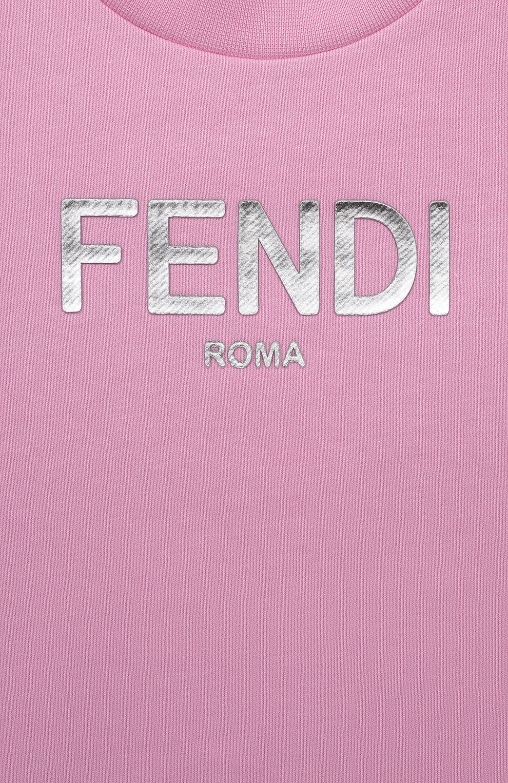 Хлопковый свитшот FENDI розового цвета по цене 21450 руб., арт. JUH051/5V0/8A-12+, фото 3 Хлопковый свитшот FENDI, арт. JUH051/5V0/8A-12+, фото 3