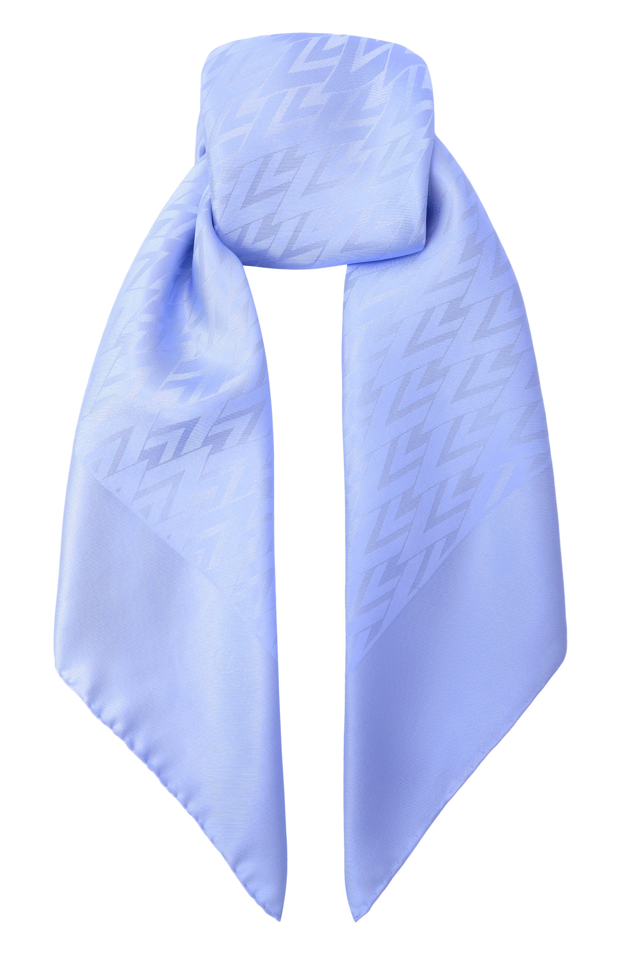 Шелковый платок VALENTINO голубого цвета по цене 55300 руб., арт. 8W2EI114/DAA, фото 1 Шелковый платок VALENTINO, арт. 8W2EI114/DAA, фото 1