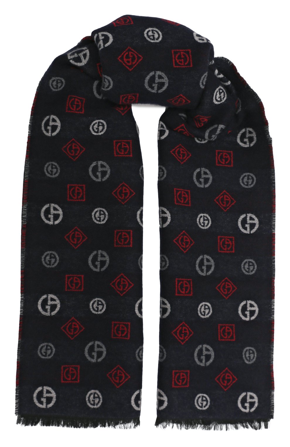 Шарф из шерсти и кашемира GIORGIO ARMANI, арт. 745031/2F131, фото 1