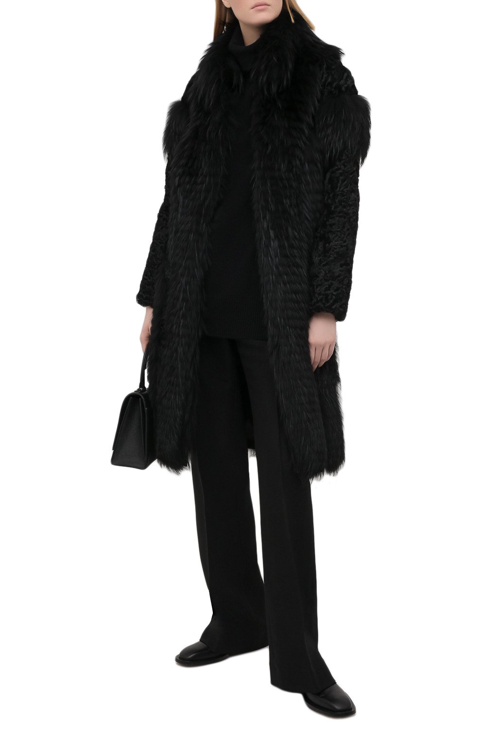 Шуба из каракуля COLOR TEMPERATURE, арт. Екар-1/48, фото 2