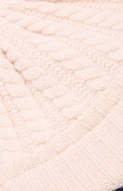 Шерстяная шапка фактурной вязки с помпоном GUCCI, арт. 473583/4K206, фото 3