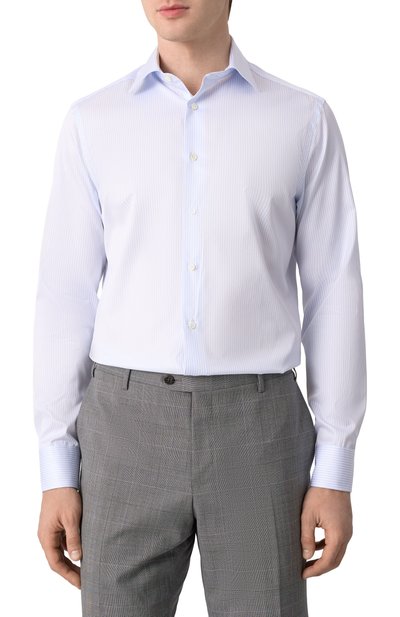 Хлопковая сорочка CANALI, арт. NCLX018/GR03447, фото 3