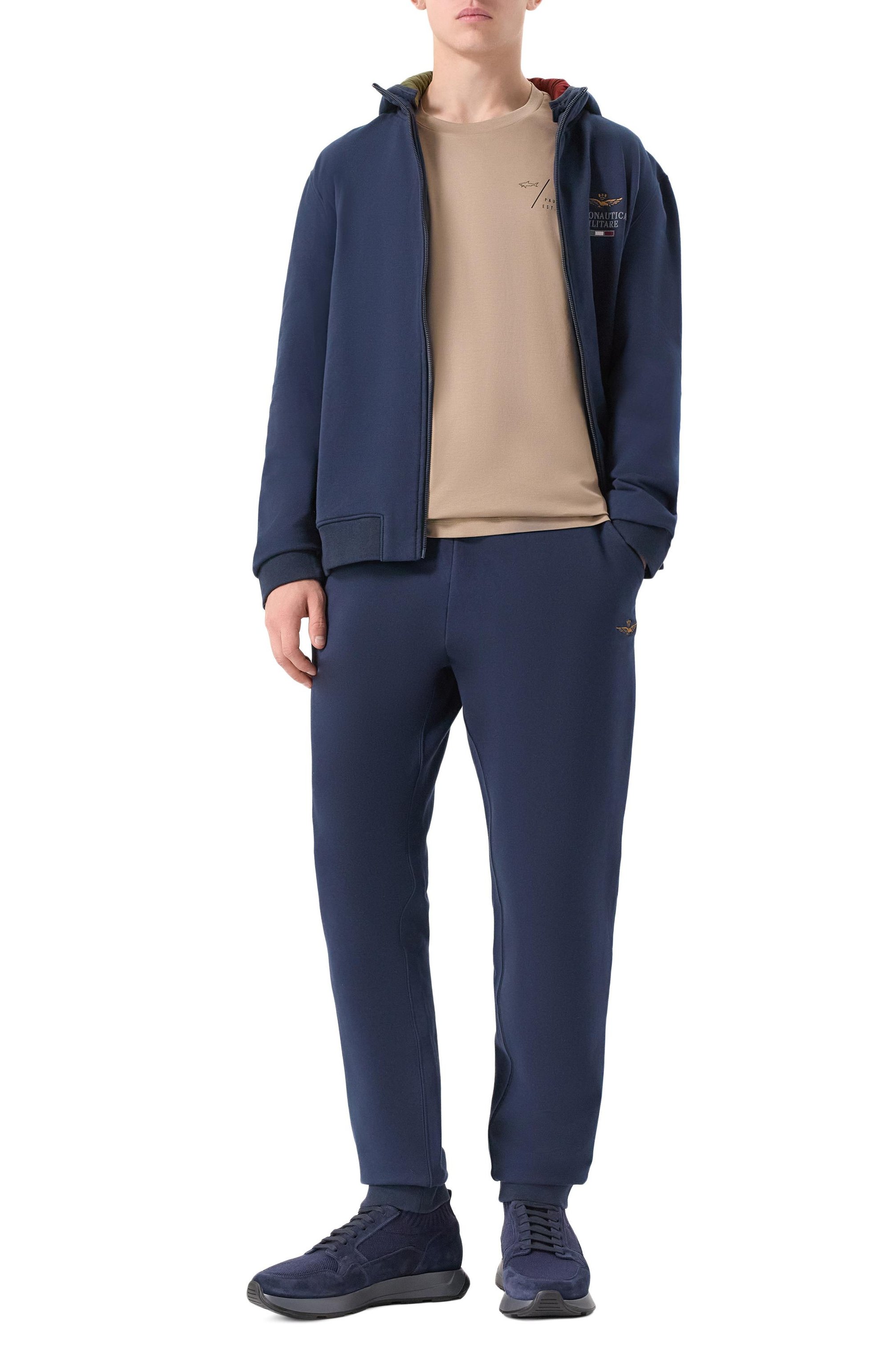 Хлопковая футболка PAUL&SHARK, арт. 15311622, фото 2