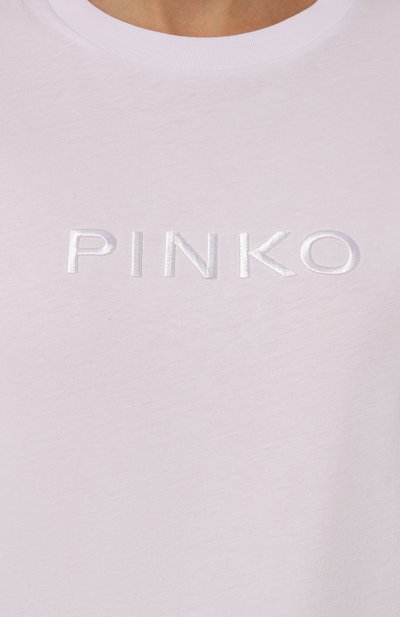 Хлопковая футболка PINKO, арт. 101752/A227, фото 5