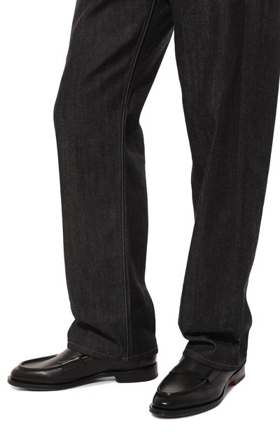 Кожаные лоферы colin SANTONI, арт. MCCG18357PD5SSG6N01, фото 3