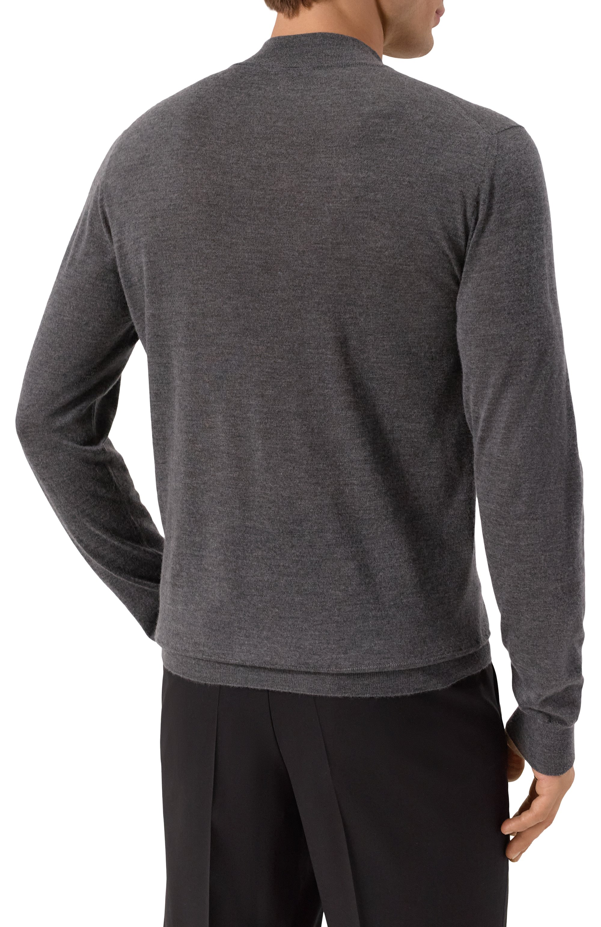 Водолазка из кашемира и шелка FEDELI, арт. MU007090, фото 4