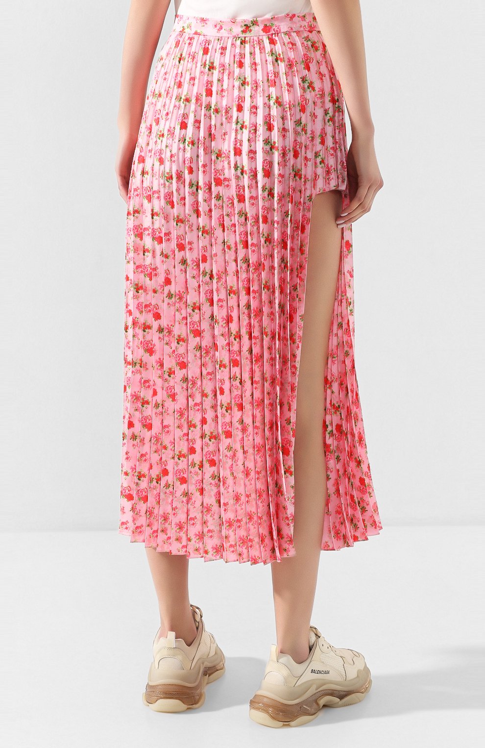 Юбка-миди VETEMENTS, арт. SS20SK288 2601/W/PINK FL0WERS, фото 4