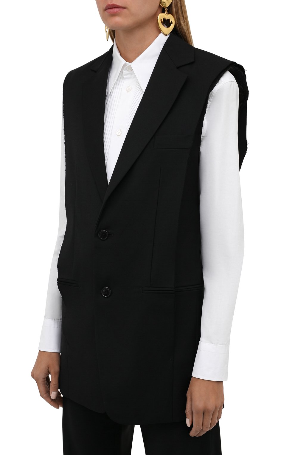 Шерстяной жилет VETEMENTS, арт. WA52JA650B 1202/BLACK, фото 3