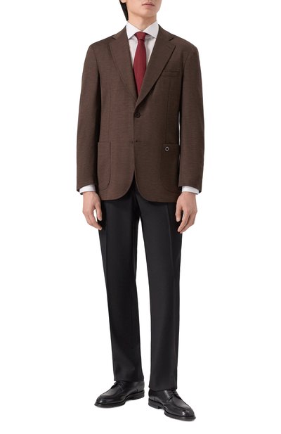 Пиджак из шерсти и шелка STEFANO RICCI, арт. M1RMM22TA0/CM09HA, фото 3