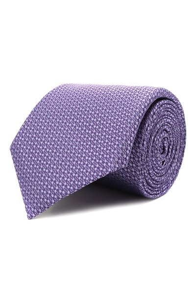 Мужской шелковый галстук CANALI, арт. 24/HJ03122