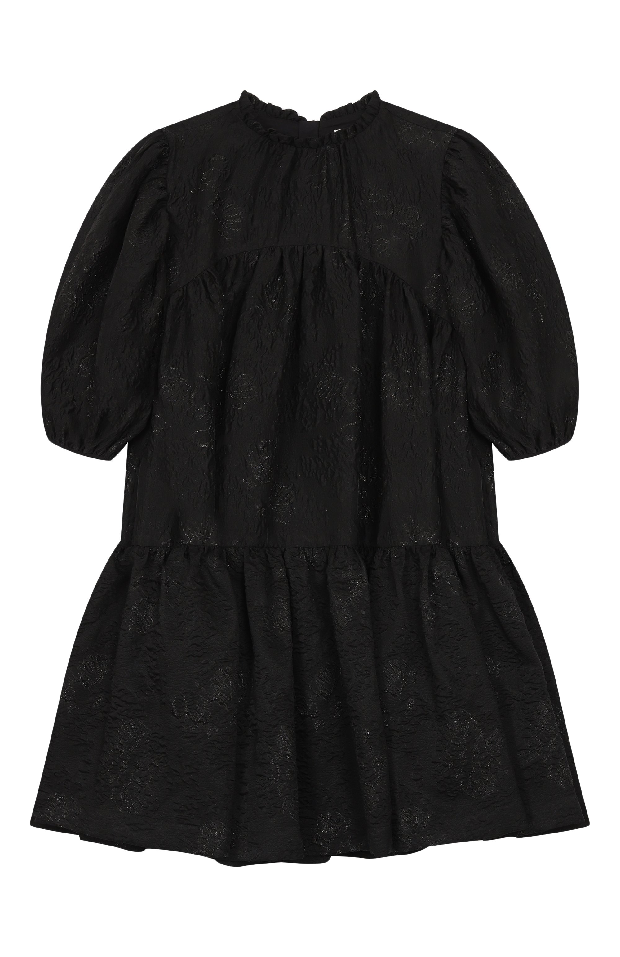 Платье C`ERA UNA VOLTA черного цвета по цене 25100 руб., арт. AW25DR0701, фото 1 Платье C`ERA UNA VOLTA, арт. AW25DR0701, фото 1