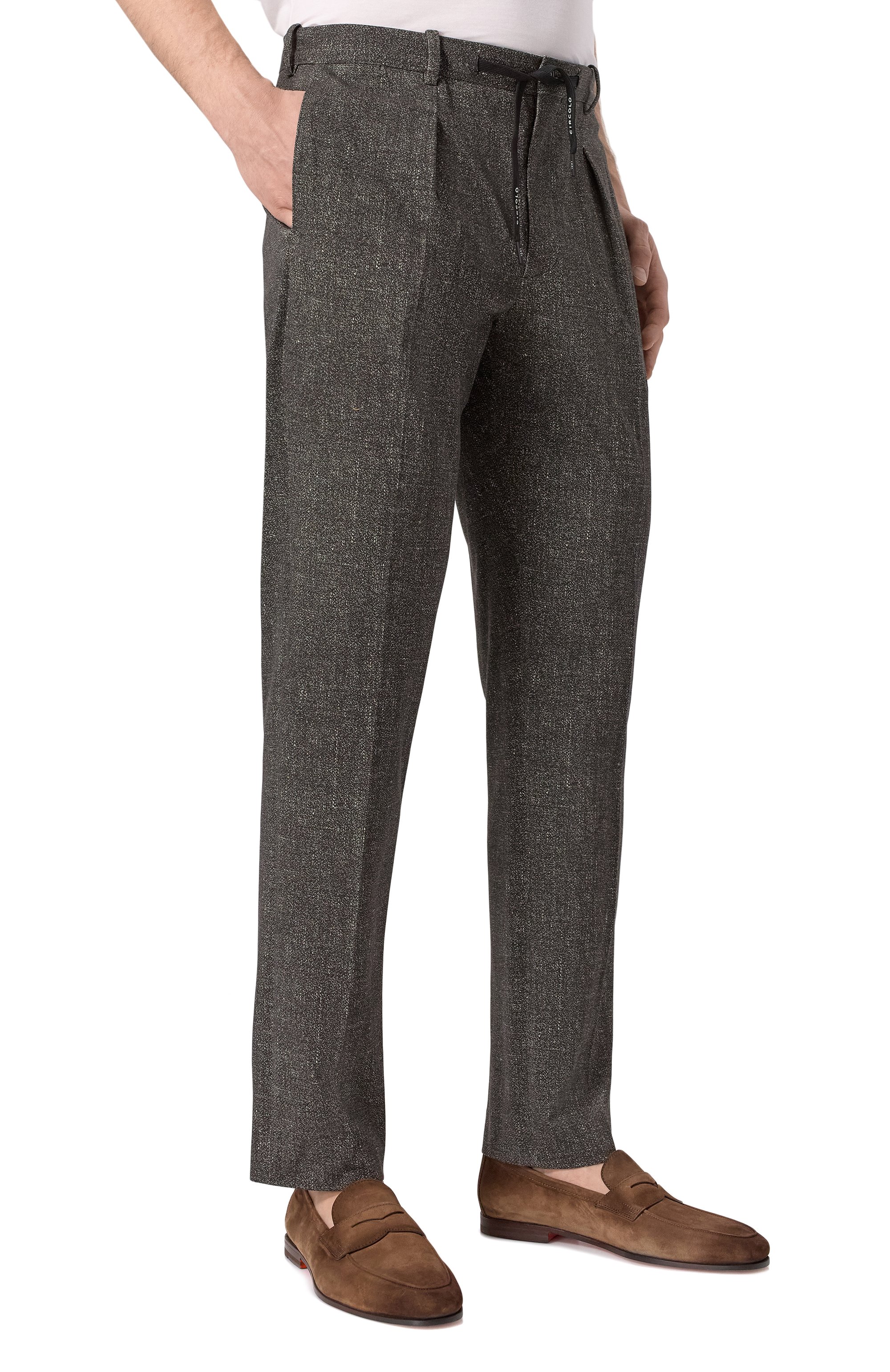 Хлопковые брюки CIRCOLO 1901, арт. CN4777, фото 3