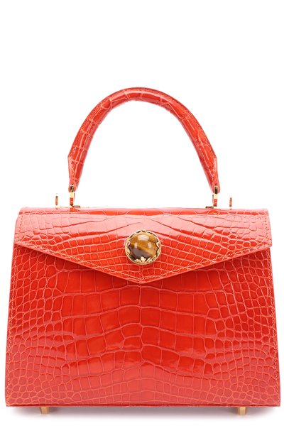 Сумка alla из кожи аллигатора ETHAN K, арт. ALLA 21CM/SANGUINE SHINY, фото 1