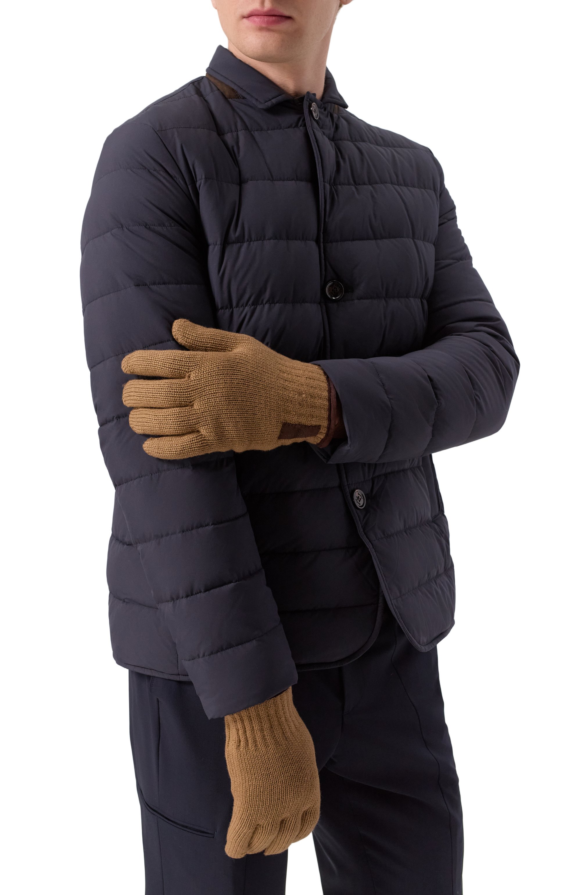 Шерстяные перчатки PAUL&SHARK, арт. 14317202, фото 2