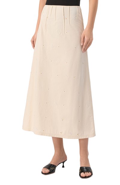 Хлопковая юбка MARNI, арт. G0JD0751S0/USCX58, фото 3