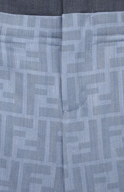 Хлопковые брюки FENDI, арт. JFF306/AMIX/4-6, фото 3