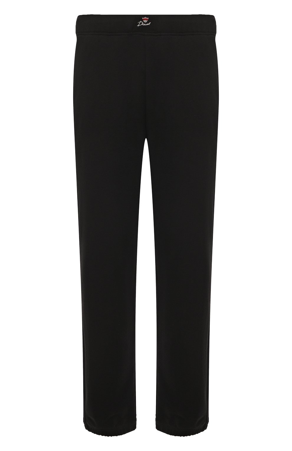 Хлопковые джоггеры DIESEL черного цвета по цене 27250 руб., арт. A09030/0CJAD, фото 1 Хлопковые джоггеры DIESEL, арт. A09030/0CJAD, фото 1