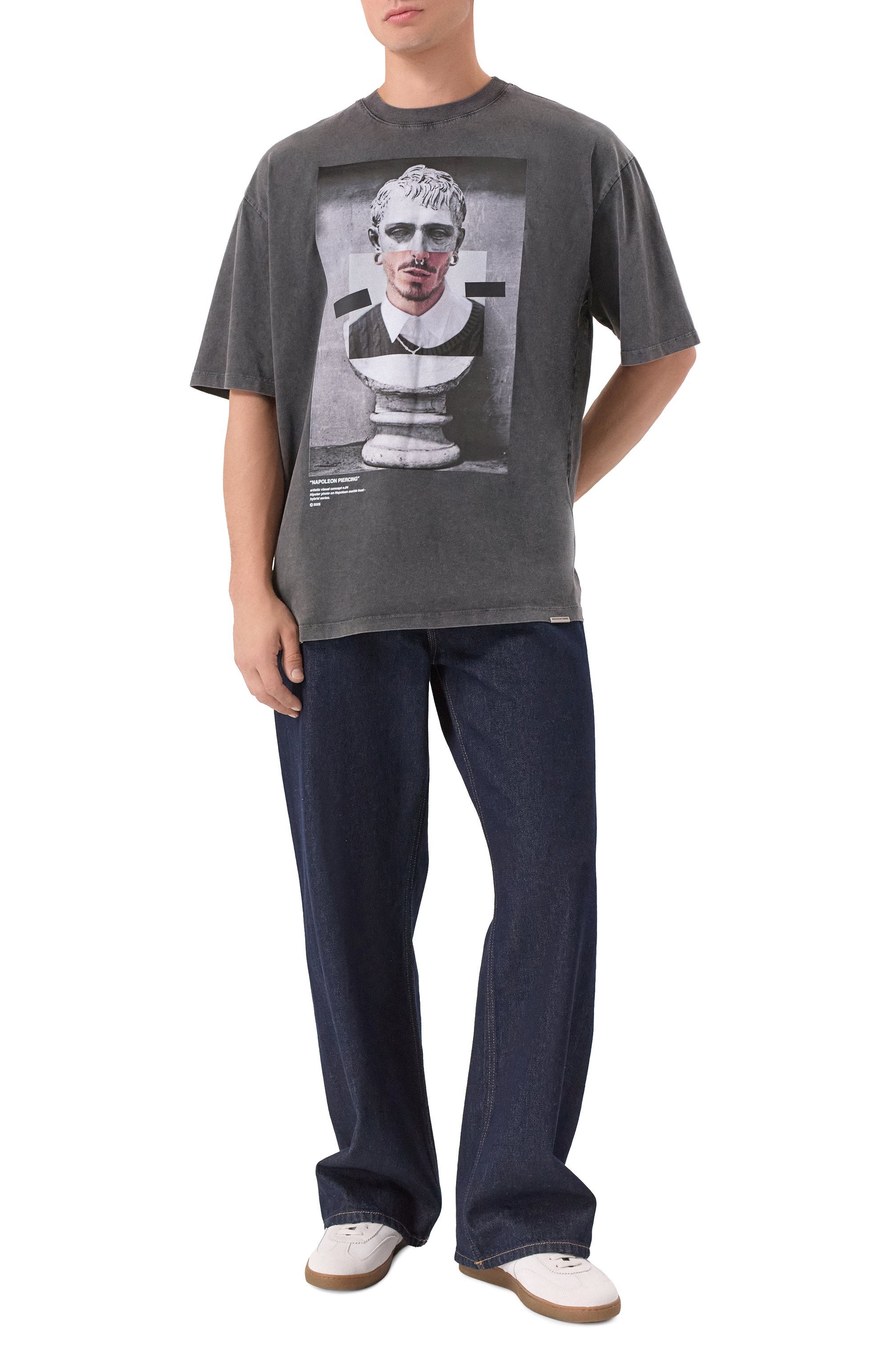 Хлопковая футболка DIEGO VENTURINO, арт. DVTS0NSP, фото 2