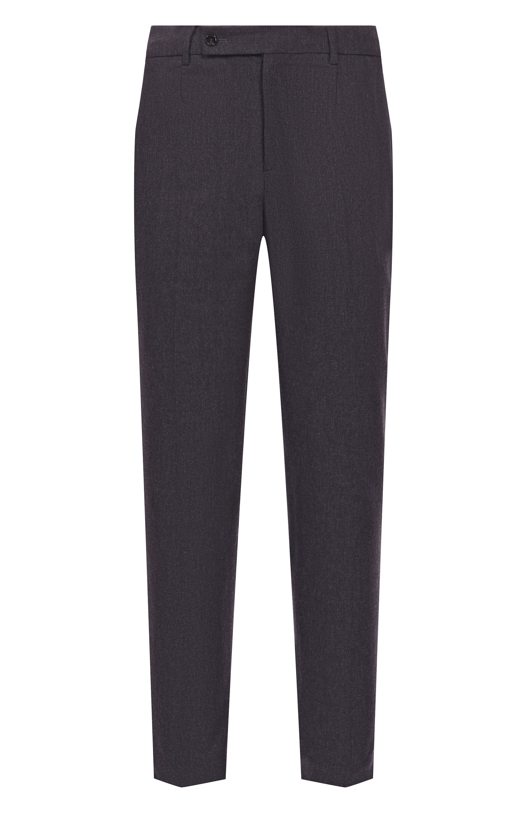 Шерстяные брюки BERWICH темно-серого цвета по цене 44000 руб., арт. GL0BE/FA1224X, фото 1 Шерстяные брюки BERWICH, арт. GL0BE/FA1224X, фото 1