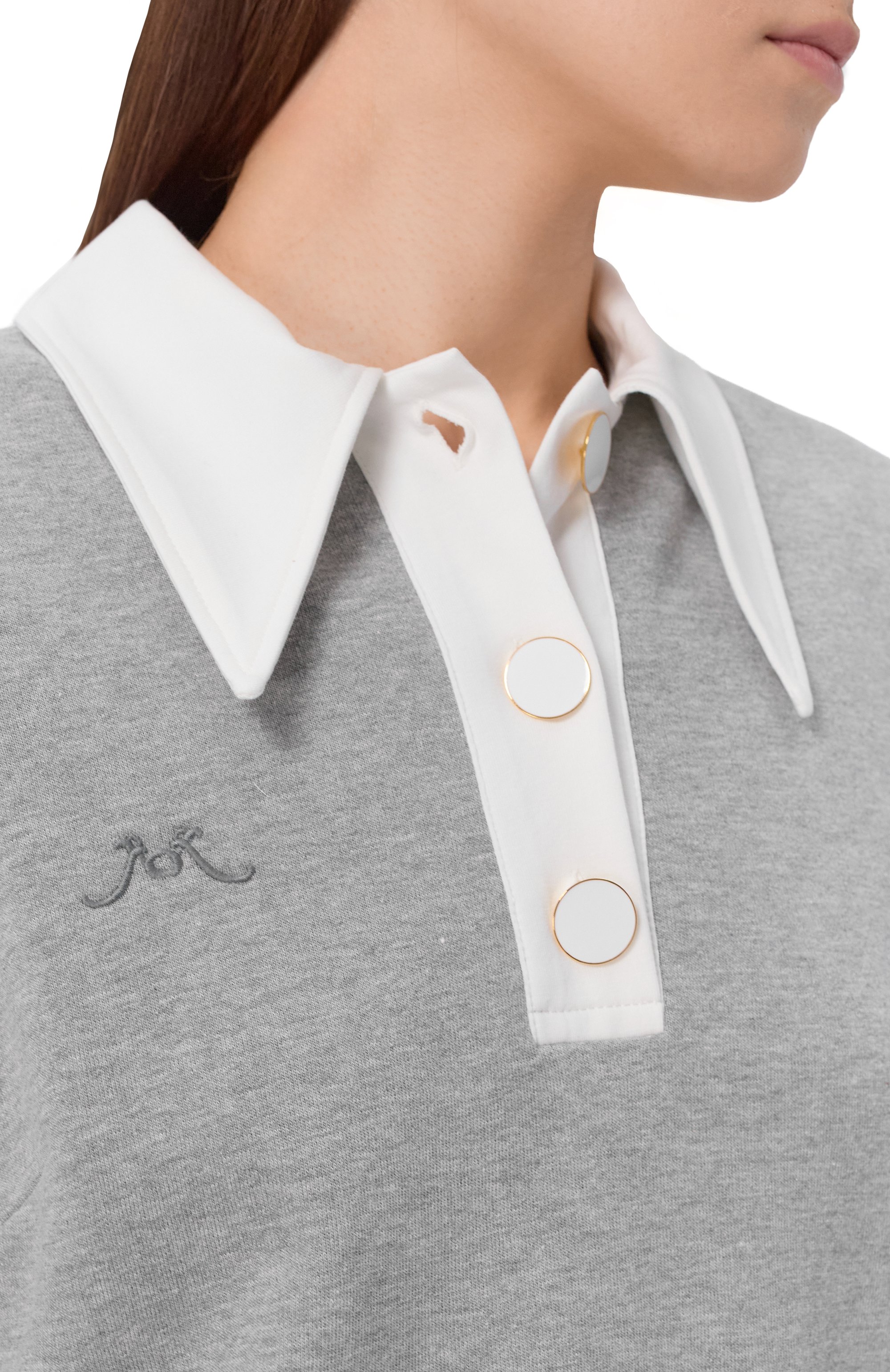 Хлопковое поло ROWEN ROSE, арт. RR_J083, фото 5