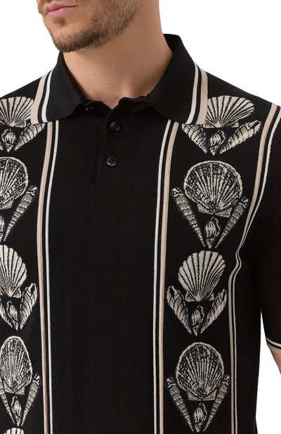 Шелковое поло DOLCE & GABBANA, арт. GXZ02T/JBSLS, фото 5