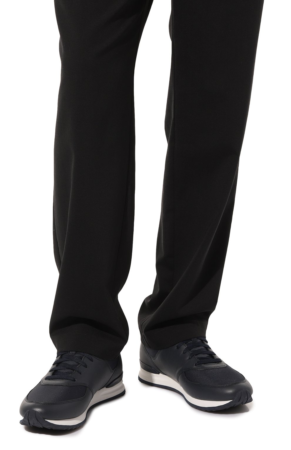 Кожаные кроссовки PAUL&SHARK, арт. 12318010, фото 3