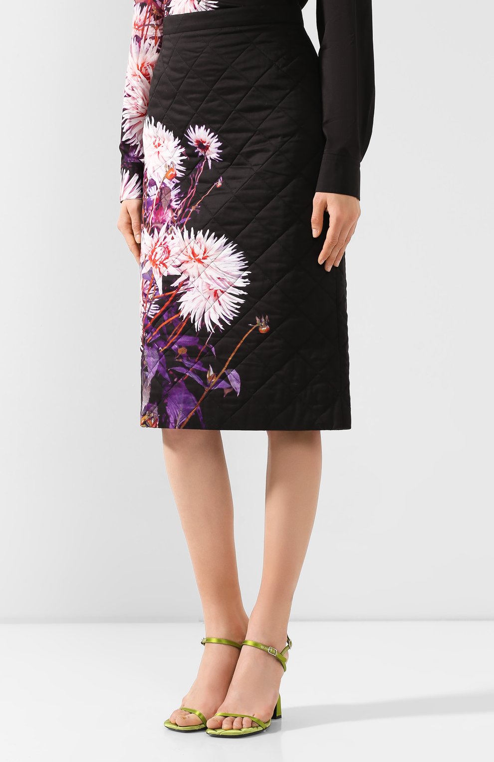 Хлопковая юбка DRIES VAN NOTEN, арт. 192-10815-8537, фото 3