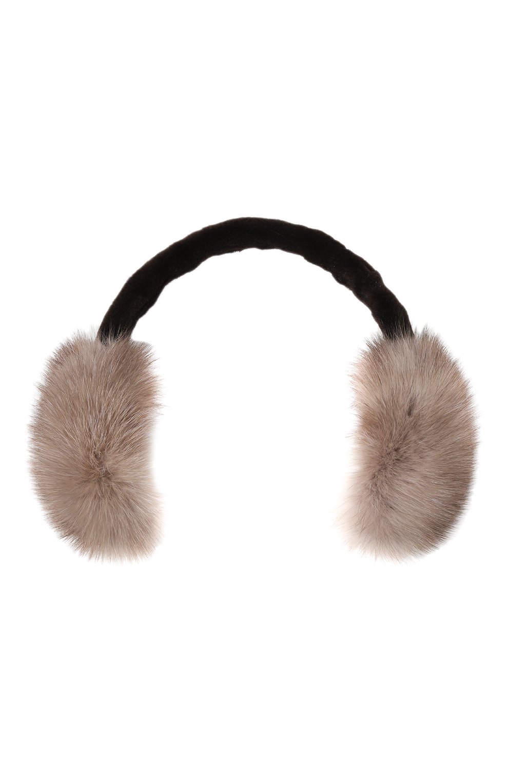 Меховые наушники из норки и соболя VICTORIA KUSENKOVA, арт. 990213605087, фото 1