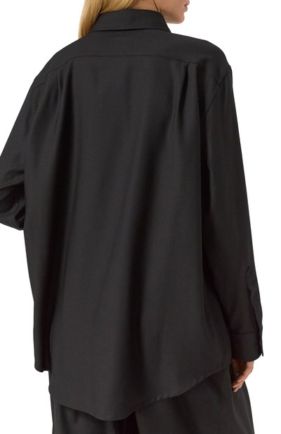 Кашемировая рубашка MVST черного цвета по цене 297000 руб., арт. TXBGM-Y217-2/LC1596, фото 4 Кашемировая рубашка MVST, арт. TXBGM-Y217-2/LC1596, фото 4