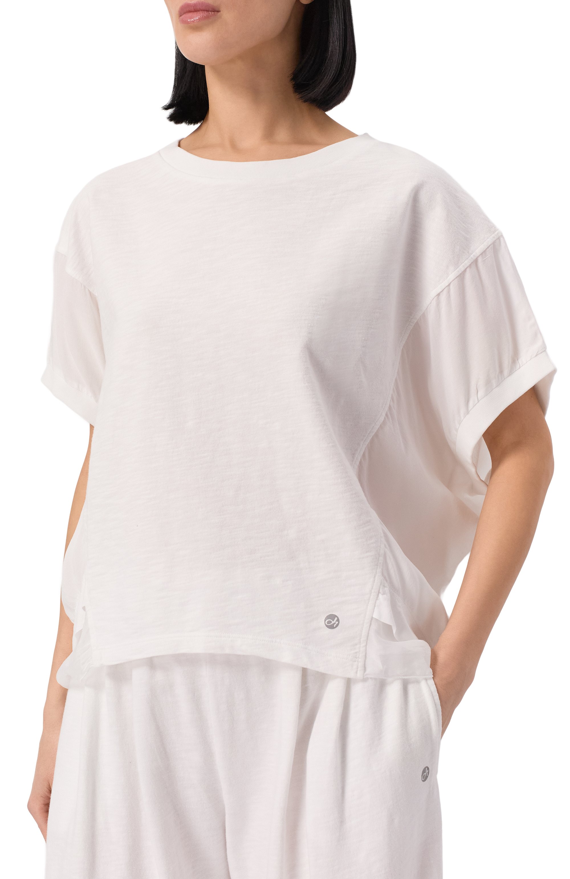 Хлопковая футболка DEHA, арт. D22330, фото 3