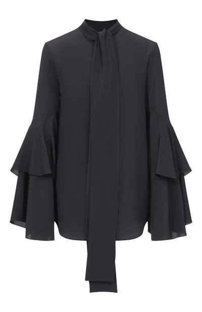 Женская шелковая блузка MVST, арт. M26.2PW.B008/F090 CREP0N