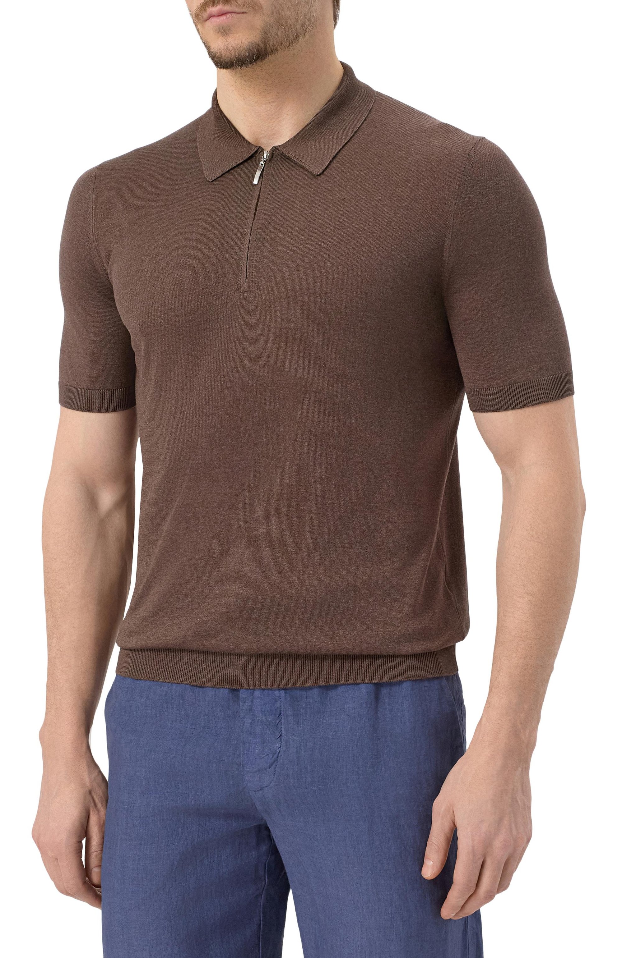 Шелковое поло GRAN SASSO, арт. 43110/23503, фото 3