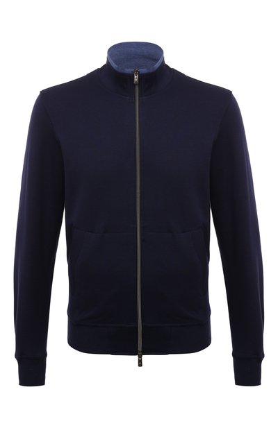 Хлопковая толстовка CAPOBIANCO, арт. MZIP.TS00., фото 1