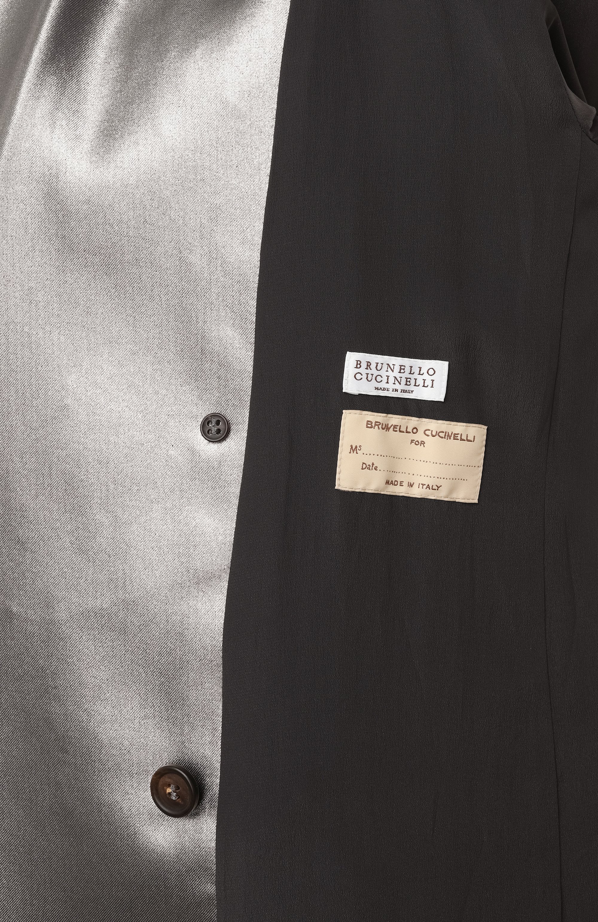 Шелковый жакет BRUNELLO CUCINELLI, арт. MD9997192, фото 7