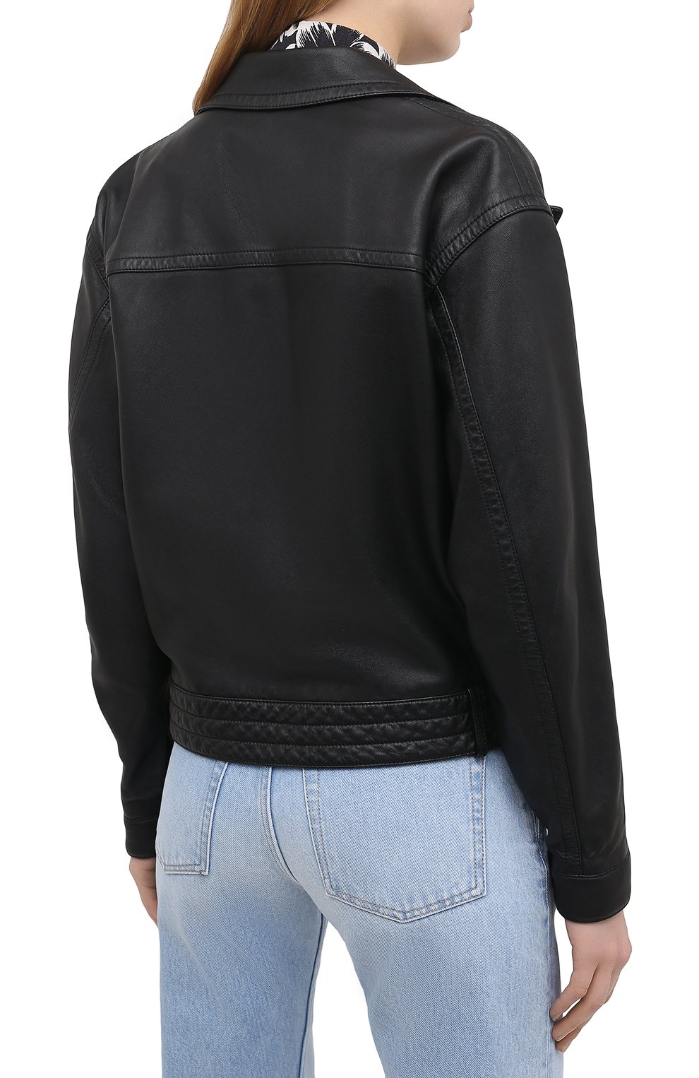 Кожаная куртка SAINT LAURENT, арт. 644265/YC20C, фото 4