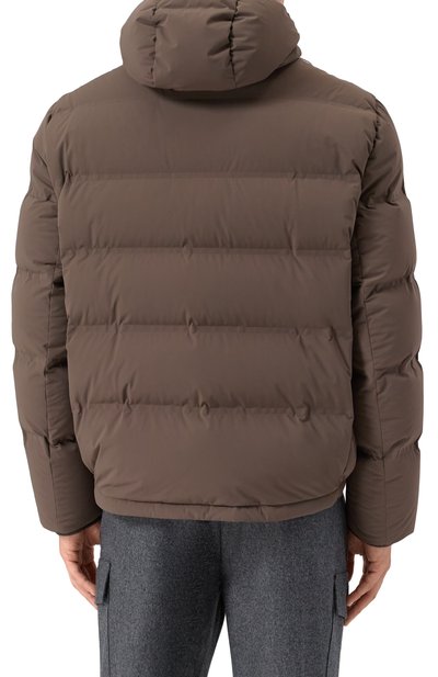 Пуховик BRUNELLO CUCINELLI коричневого цвета по цене 683500 руб., арт. MM4911836, фото 4 Пуховик BRUNELLO CUCINELLI, арт. MM4911836, фото 4