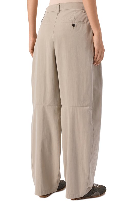 Хлопковые брюки Alexander Wang 1WC3254883 Бежевый  1WC3254883 Фото 4