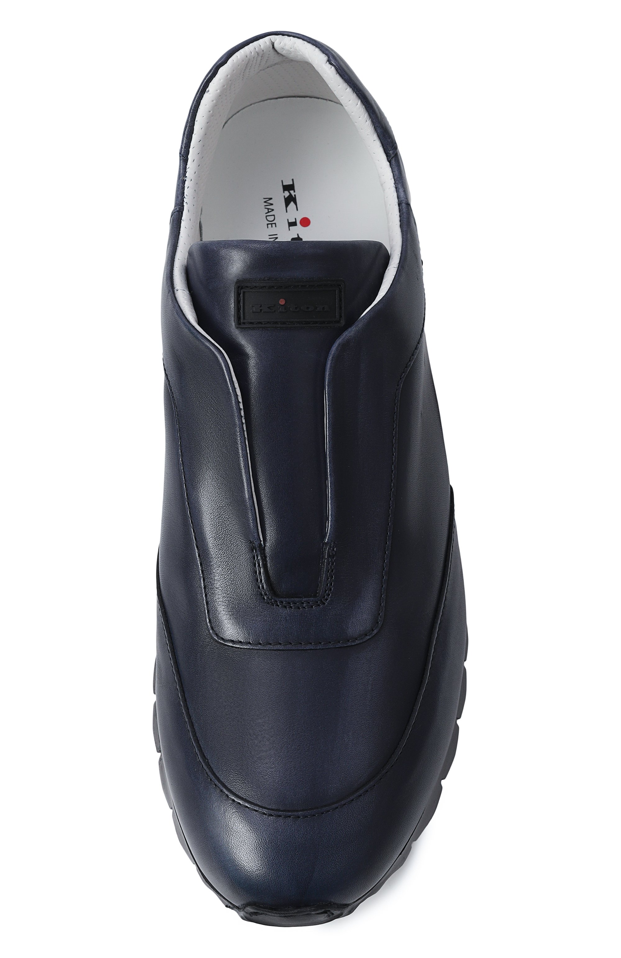 Кожаные кроссовки KITON, арт. USSA328N0010012, фото 6