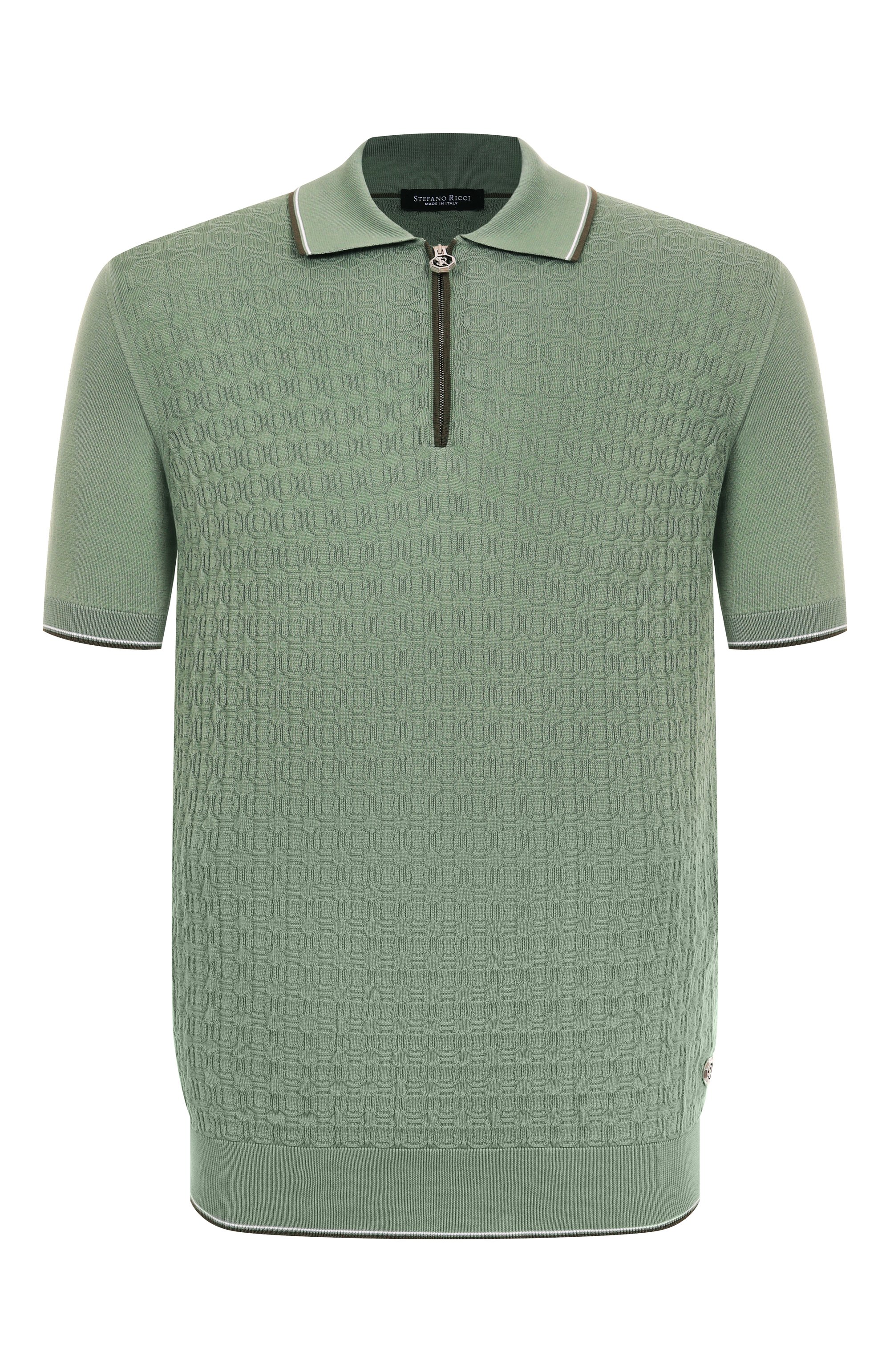 Хлопковое поло STEFANO RICCI, арт. K212032P31/F25297, фото 1