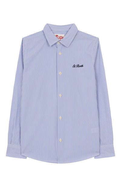 Хлопковая рубашка MC2 SAINT BARTH, арт. STBK AGNES/03576H