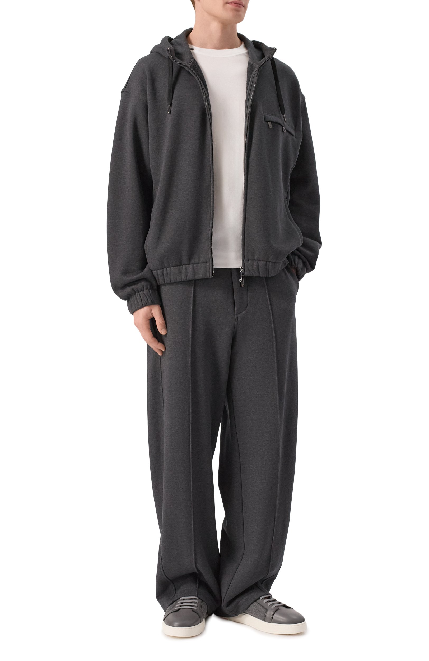 Хлопковые брюки EMPORIO ARMANI, арт. EM006837/AF13713, фото 2
